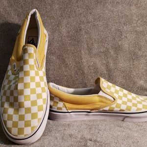 Vans checker shoes
